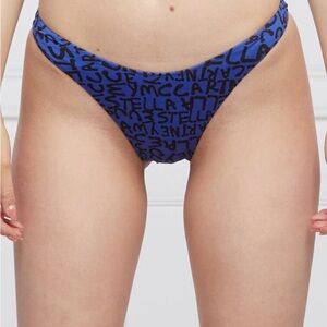 Stella McCartney Graphic Blue Bikini Bottom